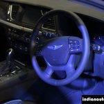 Hyundai Genesis interior at Autocar Performance Show 2015