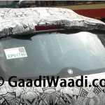2015 Tata Kite rear windshield spied