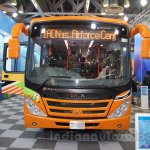 Tata Starbus Articulated front at the Bus and Special Vehicles Expo 2015