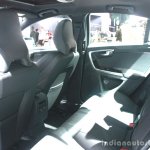 Volvo S60 Cross Country rear seat at the 2015 Detroit Auto Show