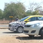 Ford Figo hatchback spied side