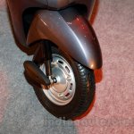 Honda Activa 3G front wheel at the launch