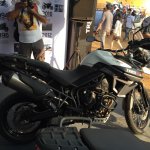 Triumph Tiger XCx At India Bike Week 2015 Right Rear Three Quarts