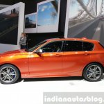 2015 BMW 1 series side view at 2015 Geneva Motow Show