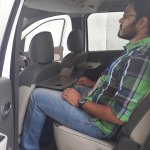 2015 Renault Lodgy Press Drive second row with passenger