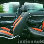Hyundai i20 Active Orange interior side press shots