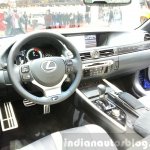 Lexus GS F dashboard at the 2015 Geneva Motor Show