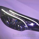 Mercedes E400 Cabriolet headlamp from the launch in India