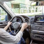 Mercedes GLE driving official image