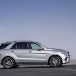 Mercedes GLE side view official image