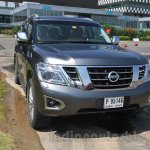 Nissan Patrol from its preview in India
