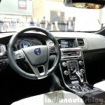 Volvo V60 D5 plug-in hybrid special edition dashboard at the 2015 Geneva Motor Show