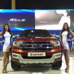 2015 Ford Endeavour 2015 Ford Everest front at the Manila International Auto Show