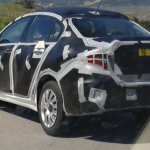 2017 Fiat Linea rear quarter spied