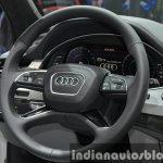 Audi Q7 e-tron 2.0 TFSI quattro steering wheel at Auto Shanghai 2015