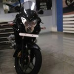 Bajaj Pulsar 200AS front angle at dealership