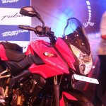 Bajaj Pulsar AS 200 Launched In Pune Right Front Three Quarters Close