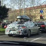2016 Mercedes C Class Coupe rear quarter spied