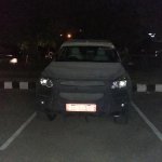 Chevrolet Trailblazer front India spied
