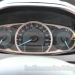 Ford Figo Aspire instrument cluster from unveiling