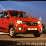 Renault Kwid front three quarter from India