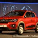 Renault Kwid front three quarters view from India