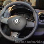 Renault Kwid steering India unveiling