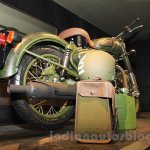 Royal Enfield Classic 500 Limited Edition Battle green despatch rear quarter unveiled at new flagship store