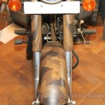Royal Enfield Classic 500 Limited Edition Desert Storm despatch front fender unveiled at new flagship store