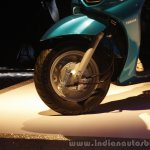 Yamaha Fascino Launch at Mumbai wheel