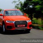 2015 Audi Q3 facelift Red tracking India Review