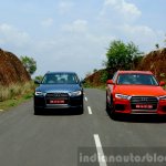 2015 Audi Q3 facelift front tracking India Review