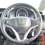 2015 Honda Jazz Diesel VX MT steering wheel Review