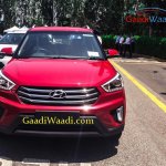 2015 Hyundai Creta front quarter spotted undisguised outside plant
