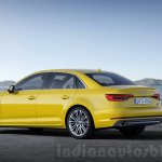 2016 Audi A4 rear quarter press shots