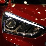 2016 Hyundai SantaFe Prime LED DRLs unveiled in Korea
