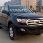 2015 Ford Everest grille China spied