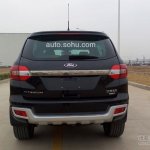 2015 Ford Everest rear China spied