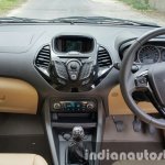 2015 Ford Figo Aspire Titanium Plus petrol dashboard first drive review