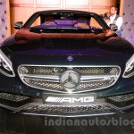 2015 Mercedes AMG S 63 Coupe front launched in Delhi