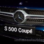 2015 Mercedes S 500 Coupe grille launched in Delhi