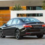 2016 Honda Accord facelift rear press shots