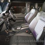 2016 Mercedes AMG G63 Crazy Colour edition alien green front cabin launched in Delhi