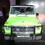 2016 Mercedes AMG G63 Crazy Colour edition alien green front launched in Delhi