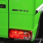 2016 Mercedes AMG G63 Crazy Colour edition alien green taillamp launched in Delhi