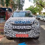 Chevrolet Trailblazer front India spied