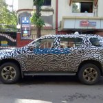 Chevrolet Trailblazer side India spied