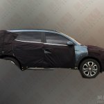 Chinese-spec 2016 Hyundai Tucson side spotted testing