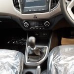 Hyundai Creta interior dealership spied