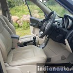 2015 Mahindra XUV500 (facelift) front cabin (1) review